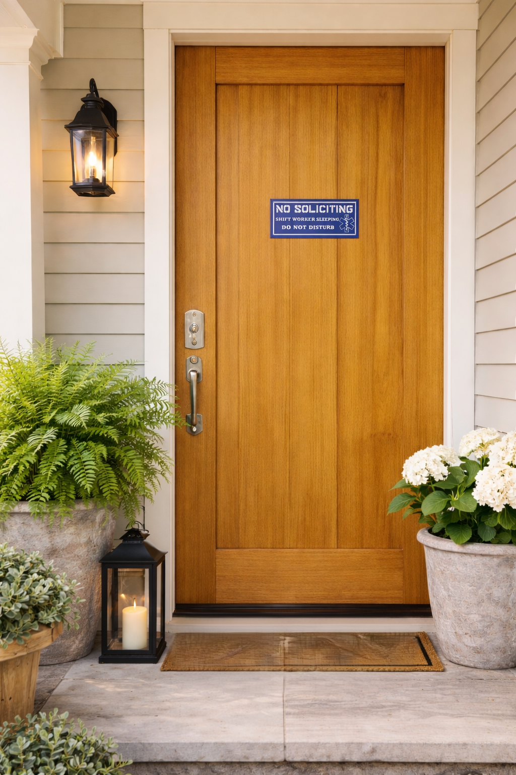 No Soliciting Sign - Functional outdoor signage